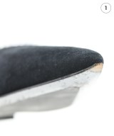 PRADA（プラダ）サンダル 黒 サイズ:EU35 1/2(22cm位) レディース/2200607208245