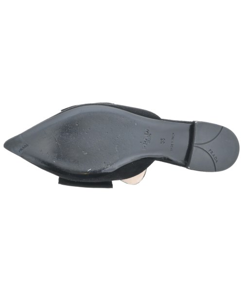 PRADA（プラダ）サンダル 黒 サイズ:35 (22cm位) レディース/2200607208252