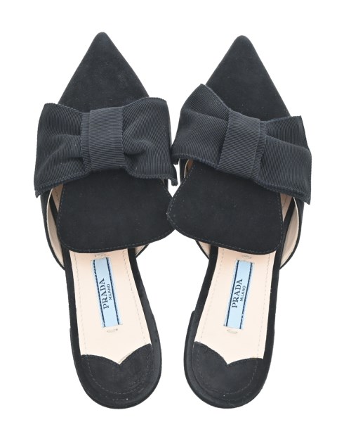 PRADA（プラダ）サンダル 黒 サイズ:35 (22cm位) レディース/2200607208252