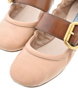PRADA（プラダ）バレエシューズ/オペラシューズ ベージュ サイズ:EU36(22.5cm位) レディース/2200608881072