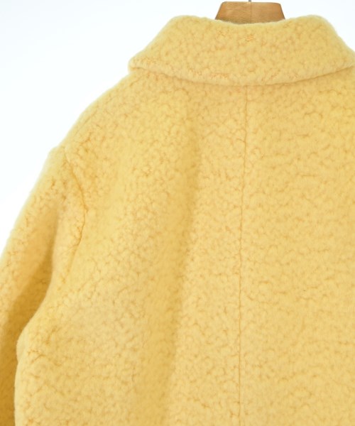 PRADA（プラダ）ステンカラーコート 黄 サイズ:38(S位) レディース/2200672481048