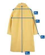 PRADA（プラダ）ステンカラーコート 黄 サイズ:38(S位) レディース/2200672481048