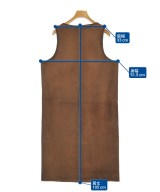 PRADA（プラダ）ワンピース 茶 サイズ:48(XXL位) レディース/2200672481055