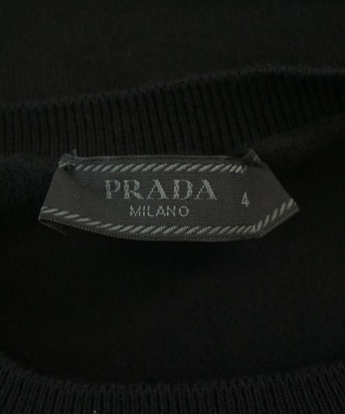 PRADA（プラダ）ニット・セーター 黒 サイズ:44(S位) メンズ/2200672481123