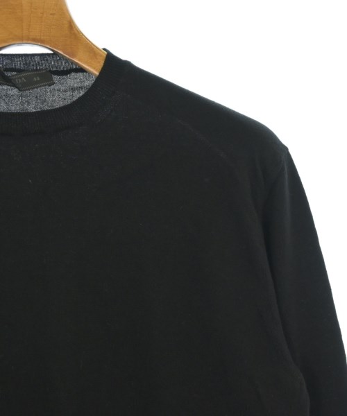 PRADA（プラダ）ニット・セーター 黒 サイズ:44(S位) メンズ/2200672481130