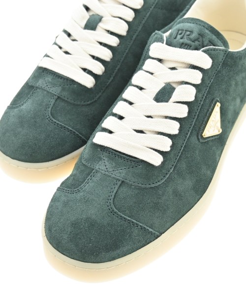 PRADA（プラダ）スニーカー 緑 サイズ:6 1/2(25.5cm位) メンズ/2200672481239