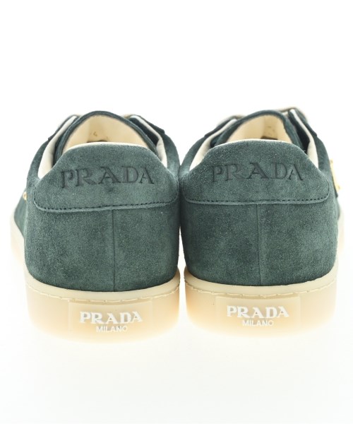 PRADA（プラダ）スニーカー 緑 サイズ:6 1/2(25.5cm位) メンズ/2200672481239