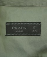 PRADA（プラダ）カジュアルシャツ カーキ サイズ:37(XS位) メンズ/2200672732164