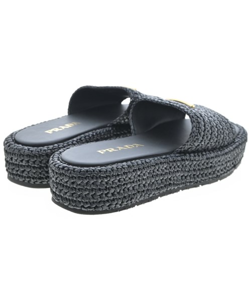 PRADA（プラダ）サンダル 紺 サイズ:EU38(24.5cm位) レディース/2200672751042