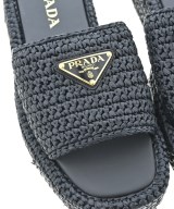 PRADA（プラダ）サンダル 紺 サイズ:EU38(24.5cm位) レディース/2200672751042