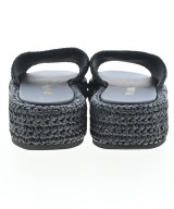 PRADA（プラダ）サンダル 紺 サイズ:EU38(24.5cm位) レディース/2200672751042