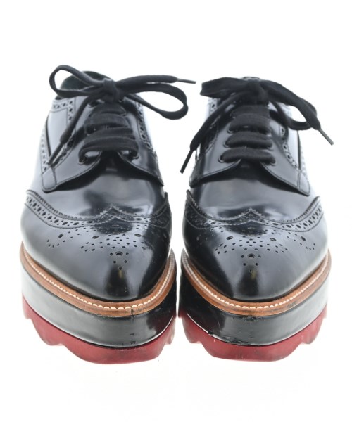 PRADA（プラダ）ドレスシューズ/ローファー 黒 サイズ:EU38(24.5cm位) レディース/2200672975080