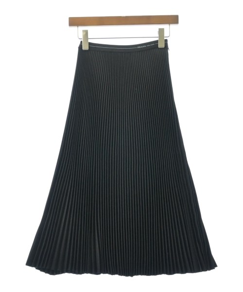 PRADA(プラダ)ロング・マキシ丈スカート 黒 サイズ:36(XS位)/2200673017017