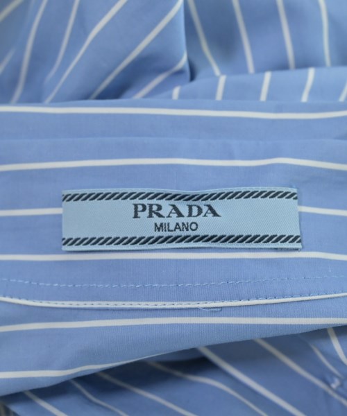 PRADA（プラダ）ドレスシャツ 青 サイズ:38(S位) レディース/2200673032065