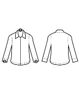 PRADA（プラダ）ドレスシャツ 青 サイズ:38(S位) レディース/2200673032065