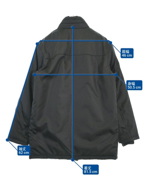 PRADA（プラダ）ダウンコート 黒 サイズ:38(S位) レディース/2200673210012