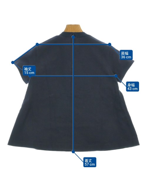 PRADA（プラダ）Tシャツ・カットソー 紺 サイズ:36(XS位) レディース/2200670358182