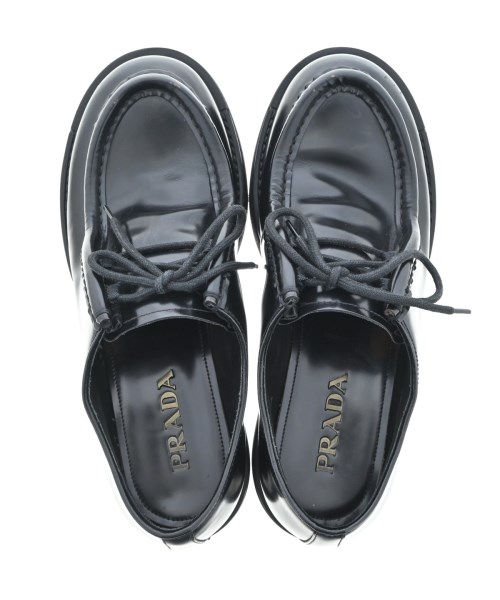 PRADA（プラダ）ビジネス・ドレスシューズ 黒 サイズ:27cm メンズ/2200673667014