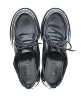 PRADA（プラダ）ビジネス・ドレスシューズ 黒 サイズ:27cm メンズ/2200673667014