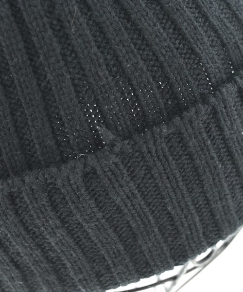 PRADA（プラダ）ニットキャップ・ビーニー 黒 サイズ:M メンズ/2200674007093