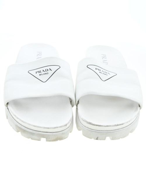 PRADA（プラダ）サンダル 白 サイズ:UK8(26.5cm位) メンズ/2200674060029