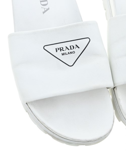 PRADA（プラダ）サンダル 白 サイズ:UK8(26.5cm位) メンズ/2200674060029