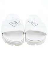 PRADA（プラダ）サンダル 白 サイズ:UK8(26.5cm位) メンズ/2200674060029