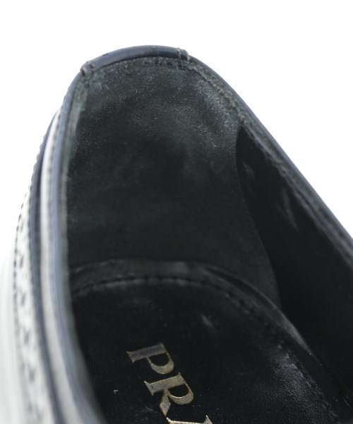 PRADA（プラダ）ドレスシューズ/ローファー 黒 サイズ:EU37 1/2(24cm位) レディース/2200672716027