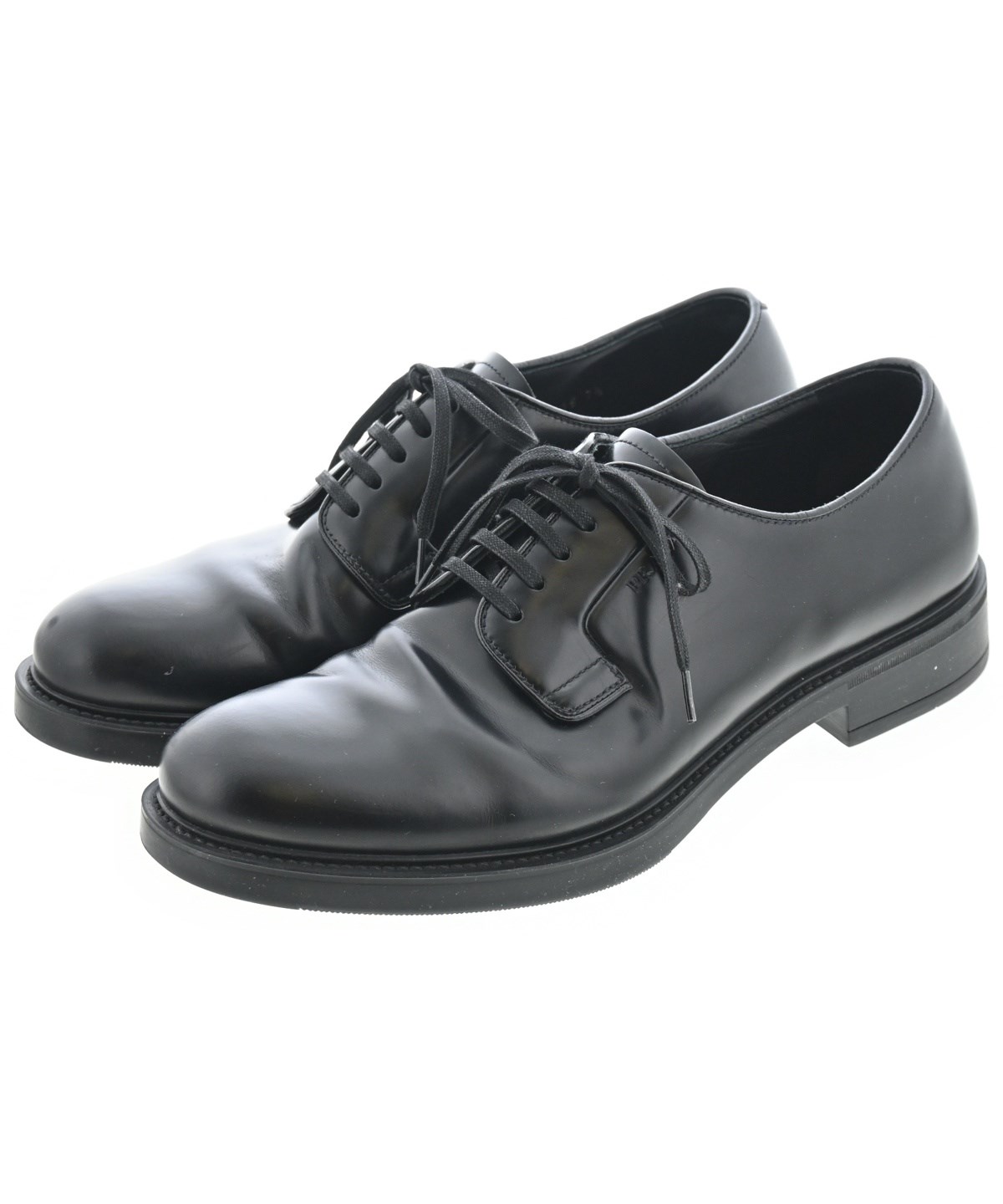 PRADA（プラダ）ビジネス・ドレスシューズ 黒 サイズ:UK7 1/2(26cm位
