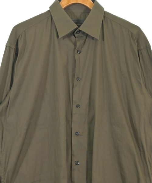 PRADA（プラダ）カジュアルシャツ カーキ サイズ:43(XXL位) メンズ/2200674288034