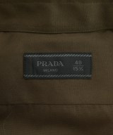 PRADA（プラダ）カジュアルシャツ 茶 サイズ:40(L位) メンズ/2200674295018