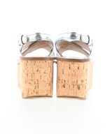 PRADA（プラダ）サンダル シルバー サイズ:EU37 1/2(24cm位) レディース/2200670862016