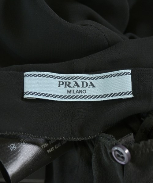 PRADA（プラダ）ひざ丈スカート 黒 サイズ:38(S位) レディース/2200670920068
