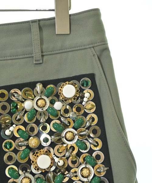 PRADA（プラダ）ショートパンツ カーキ サイズ:40(M位) レディース/2200674923225