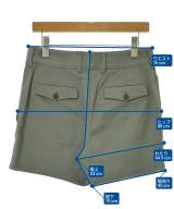 PRADA（プラダ）ショートパンツ カーキ サイズ:40(M位) レディース/2200674923225