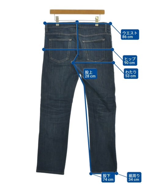 PRADA（プラダ）デニムパンツ 紺 サイズ:31(M位) メンズ/2200668990059