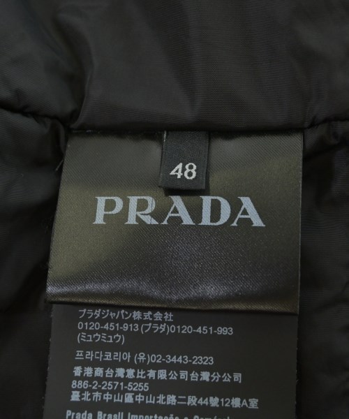 PRADA（プラダ）ダウンジャケット/ダウンベスト 黒 サイズ:48(L位) メンズ/2200674930018