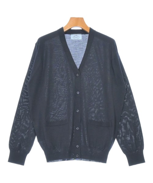 PRADA(プラダ)カーディガン 紺 サイズ:38(S位)/2200674930025