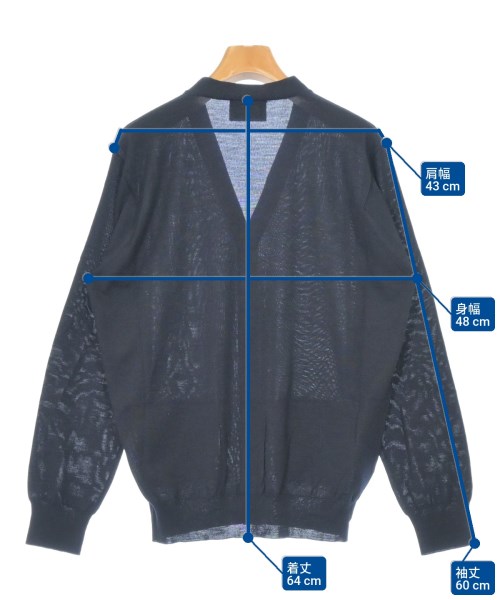 PRADA（プラダ）カーディガン 紺 サイズ:38(S位) レディース/2200674930025