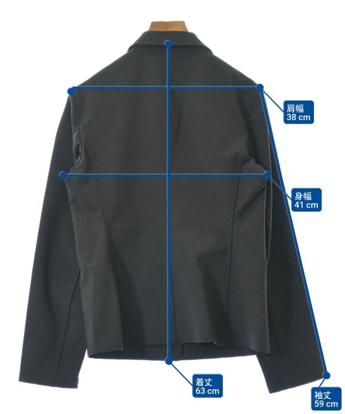 PRADA（プラダ）テーラードジャケット 黒 サイズ:40(M位) レディース/2200675383011