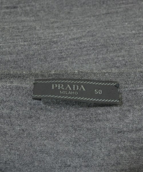 PRADA（プラダ）ニット・セーター グレー サイズ:50(XL位) メンズ/2200675418027