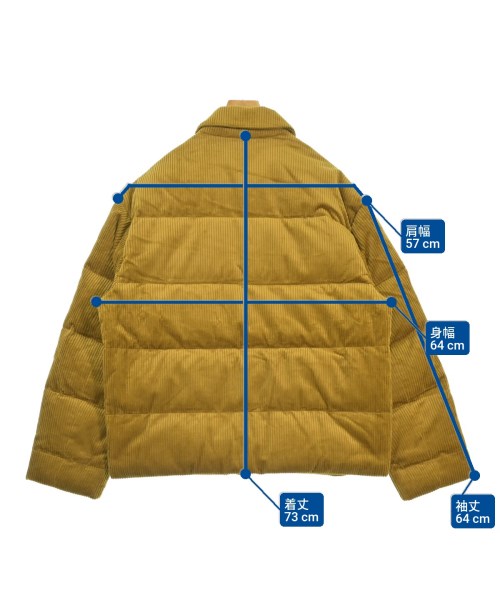 PRADA（プラダ）ダウンジャケット/ダウンベスト 茶 サイズ:S メンズ/2200675422024