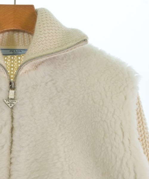 PRADA（プラダ）カーディガン ベージュ サイズ:38(S位) レディース/2200675422055