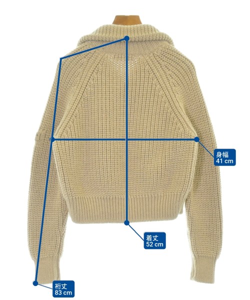 PRADA（プラダ）カーディガン ベージュ サイズ:38(S位) レディース/2200675422062
