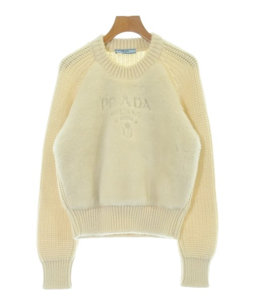 PRADA(プラダ)ニット・セーター 黄 サイズ:40(M位)/2200675422079