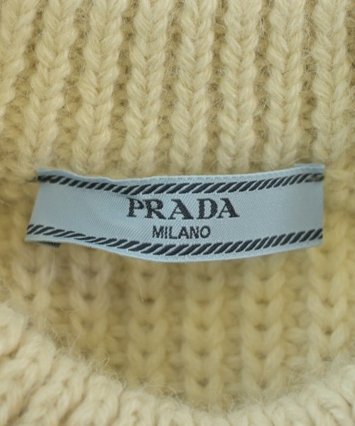 PRADA（プラダ）ニット・セーター 黄 サイズ:40(M位) レディース/2200675422079