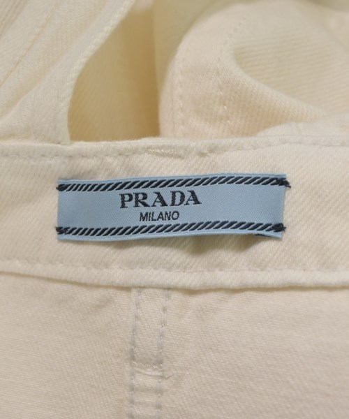 PRADA（プラダ）ワンピース 白 サイズ:40(M位) レディース/2200675422093