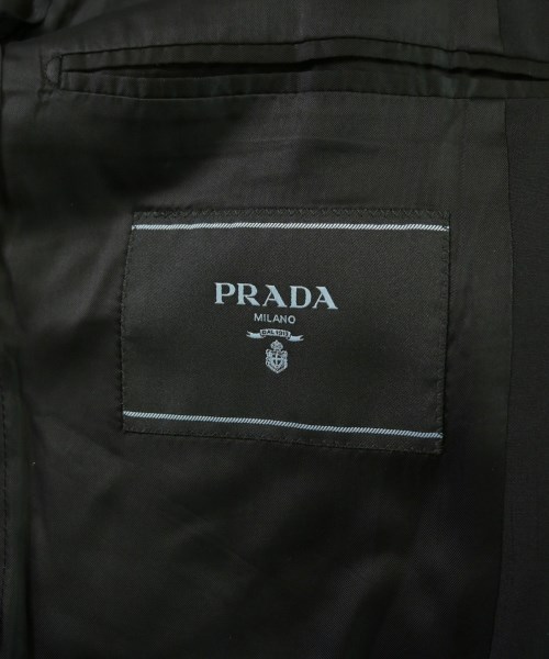 PRADA（プラダ）ビジネス 黒 サイズ:52/52(XXL位) メンズ/2200675424042