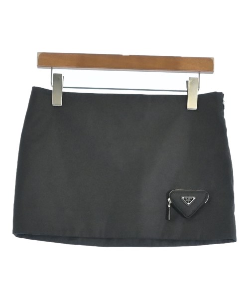 PRADA(プラダ)ミニスカート 黒 サイズ:38(S位)/2200675171106