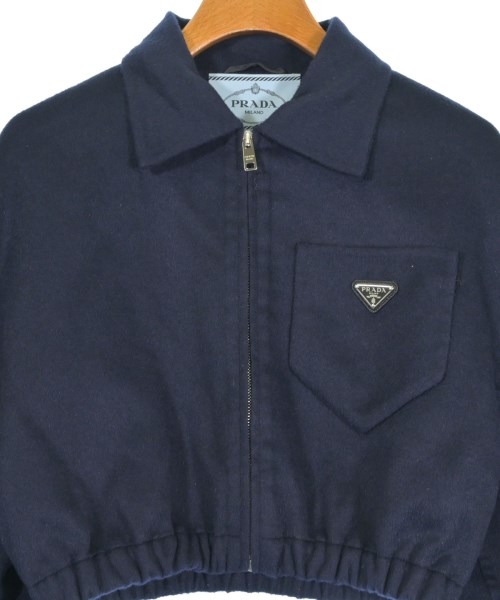 PRADA（プラダ）ブルゾン 紺 サイズ:38(S位) レディース/2200675171137